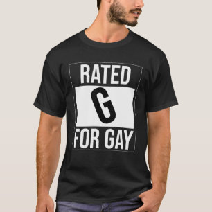T-shirt Note G pour Gay Gay