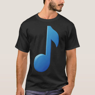 T-shirt Note musicale - huit notes