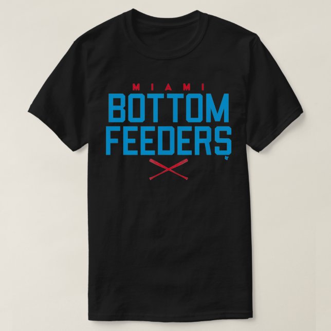 T-shirt Notes de base-ball de Miami (Design devant)