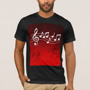 T-Shirt Notes de Musique
