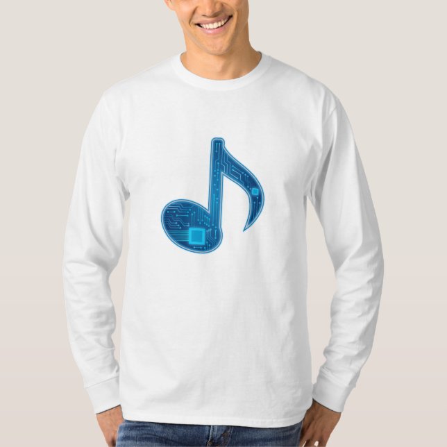 T-shirt Notes musicales (Devant)