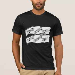 T-shirt Notes musicales