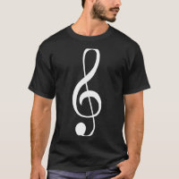 Notes musicales Cool de design Treble Clef Musicie