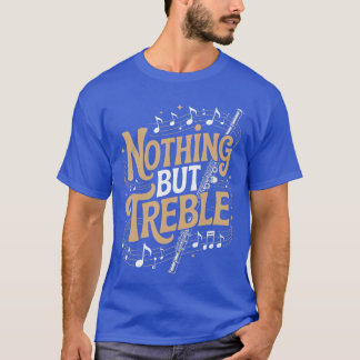 T-shirt Nothingreble Marching Band Musician Flutist Flute 