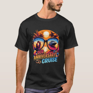 T-shirt Notre anniversaire Cruise Maris Femme Couples Crui