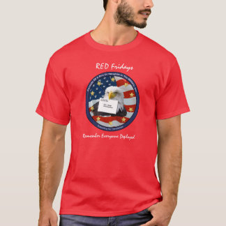T-shirt Notre chemise ROUGE officielle de vendredi !