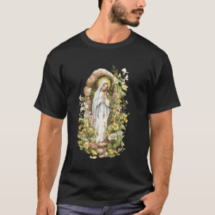 T-shirt Notre-Dame de Lourdes Immaculée Bienheureuse Mère