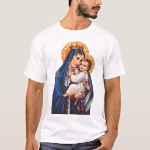 T-shirt Notre-Dame du Mont-Carmel Art dévotionnel