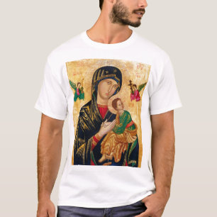 T-shirt Notre-Dame du Perpétuel Secours Icône Vierge Marie
