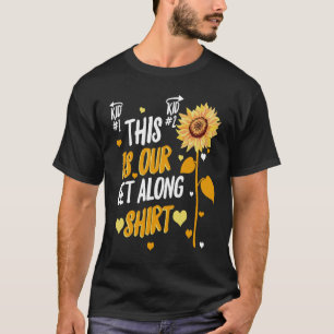 T-shirt Notre Get Along Siblings correspondant Big Little 