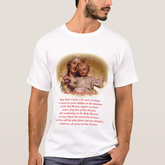 T-shirt Notre Madame de Fatima (Devant)