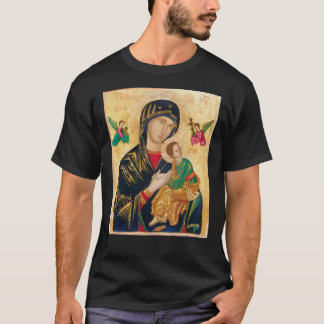 T-shirt Notre mère de l'aide perpétuelle, icône art classi