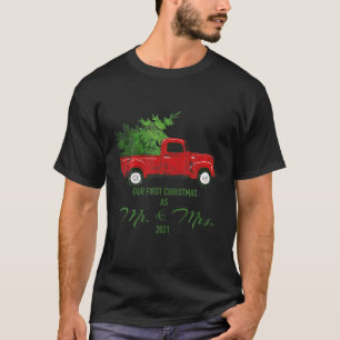 T-shirt Notre Premier Noël En Tant Que Monsieur.