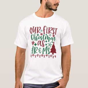 T-shirt Notre premier Noël, M. et Mme Cote