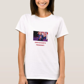 T-shirt NOTRE PRÉSIDENTE PRÉFÉRÉE Meilleur cadeau pour cou