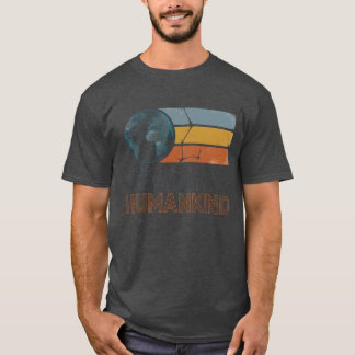 T-SHIRT NOTRE VÉRITABLE NATIONALITÉ EST HUMAINE