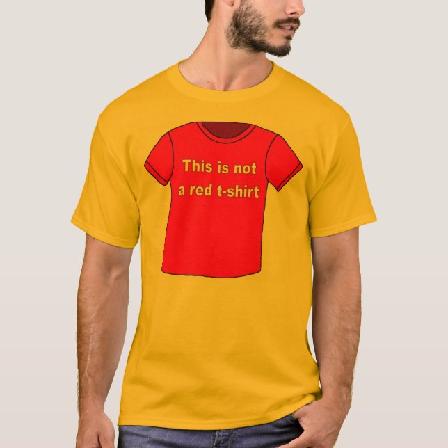 T-shirt NotRedTshirt (Devant)