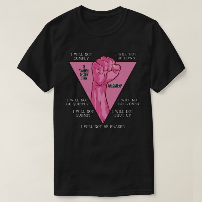 T-shirt notsilence2025 (Design devant)