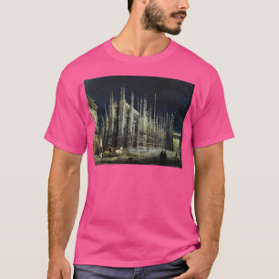 T-shirt Notturno di Piazza del Duomo a Milano par Angelo I
