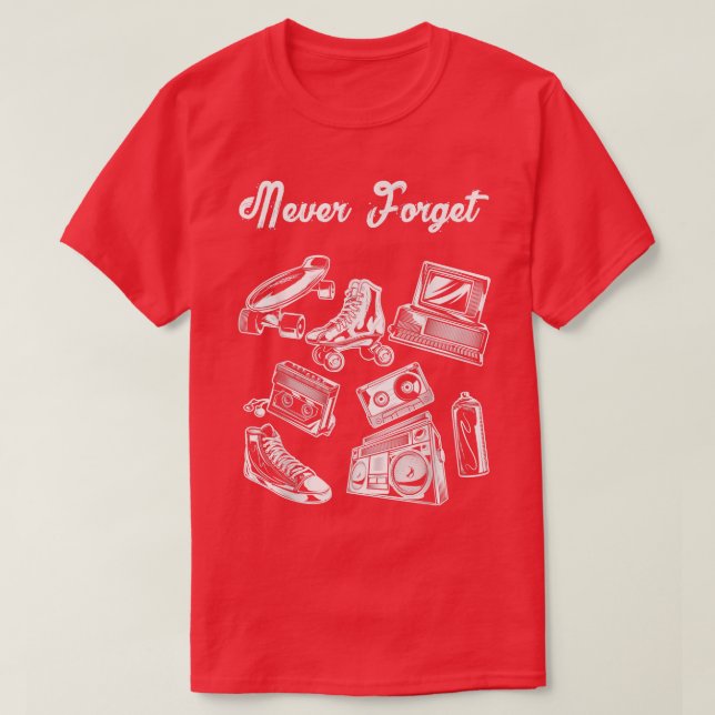 T-shirt N'oubliez jamais (Design devant)