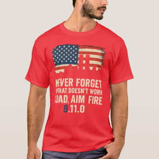T-SHIRT N'OUBLIEZ JAMAIS 9.11.01