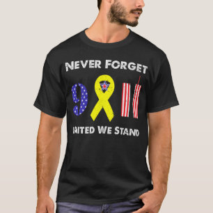 T-shirt N'Oubliez Jamais 9 11 Unis Nous Sommes Debout