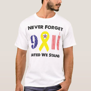 T-shirt N'Oubliez Jamais 9 11 Unis Nous Sommes Debout