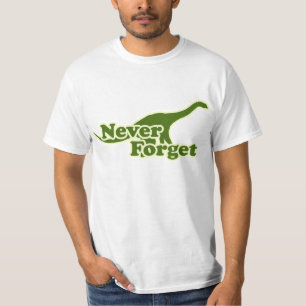 T-shirt N'oubliez jamais les dinosaures