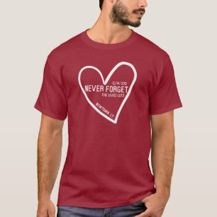 T-shirt N'oubliez jamais Newtown CT