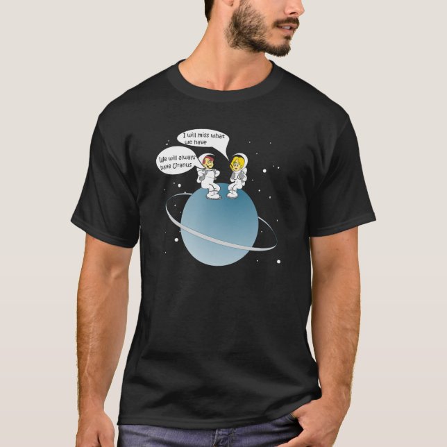T-shirt N'oubliez jamais Uranus (Devant)