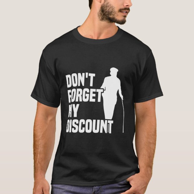 T-shirt N'Oubliez Pas Ma Remise Grand-Père Vieux Pe Senior (Devant)