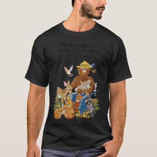 T-shirt N'Oubliez Pas Qu'Il Y A Des Bébés Dans Le T-Sh Cla