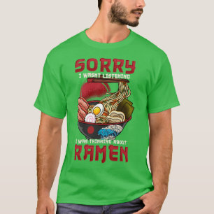 T-shirt Nouilles Ramen japonais 3