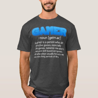 T-shirt Noun Funny Citation de jeu vidéo jeu cadeau