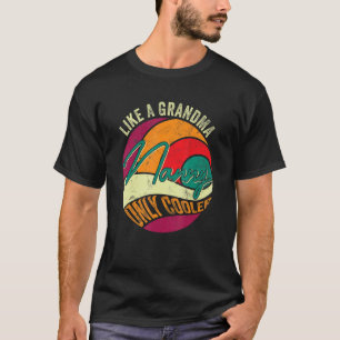 T-shirt Nounou Comme Grand-Mère Seulement Glacière Mères V