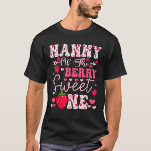 T-shirt Nounou de la douce petite fraise 1er anniversaire