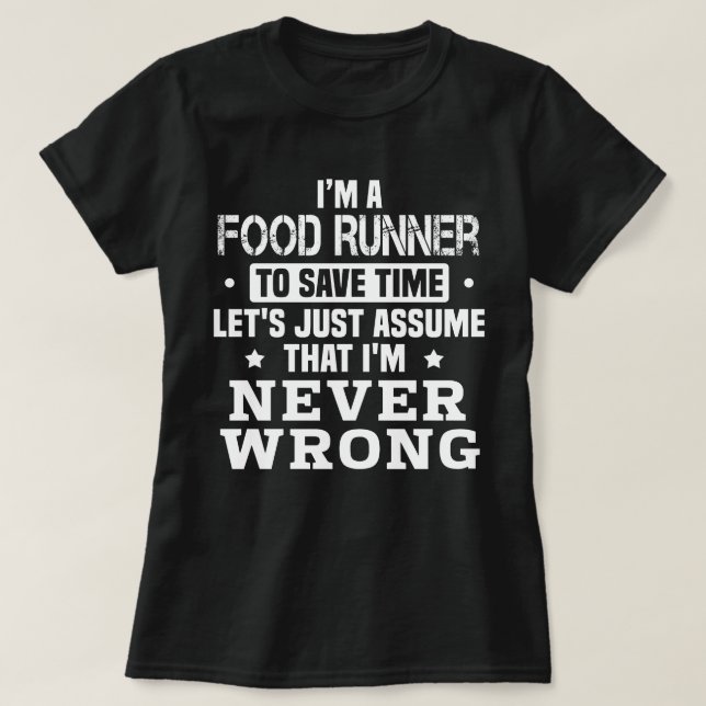 T-shirt Nourriture (Design devant)