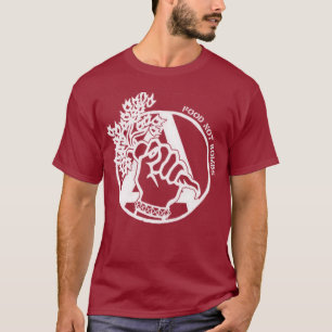 T-shirt Nourriture anarchiste et non bombes