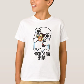 T-shirt Nourriture De L'Esprit Blague De Fantôme Drôle 