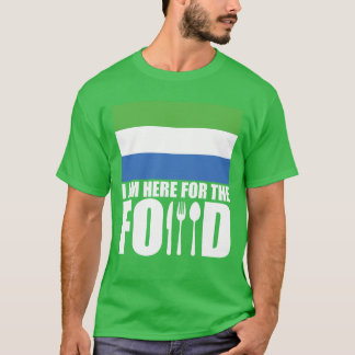 T-shirt Nourriture de souvenir de Sierra Leone voyage drôl