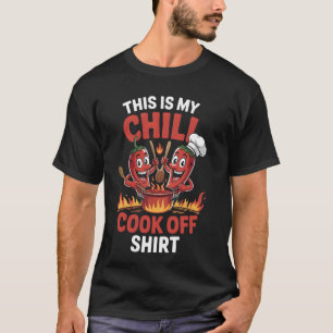 T-shirt Nourriture Épicée C'est Mon Concours De Chili Cuis