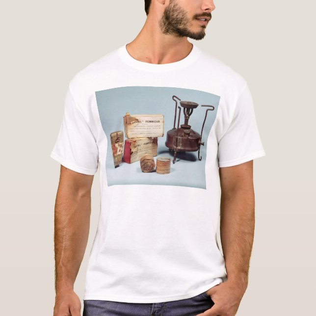 T-shirt Nourriture prise sur l'expédition antarctique de (Devant)