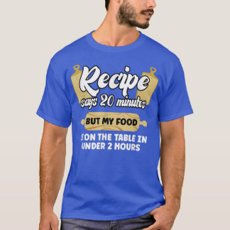 T-shirt Nourriture Sur Table Cuisine Grill Chef Cuisine Cu