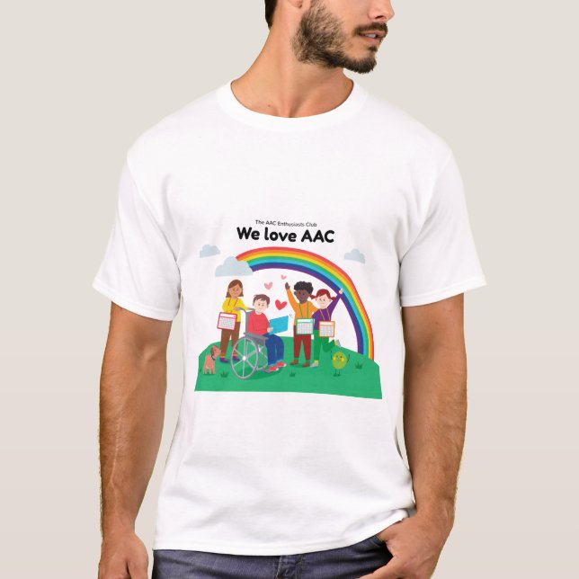 T-shirt Nous aimons AAC (Devant)