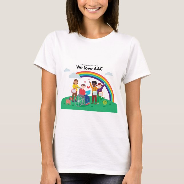 T-shirt Nous aimons AAC (Devant)
