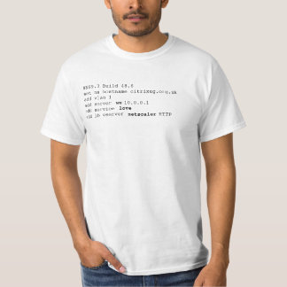 T-shirt Nous aimons Netscaler