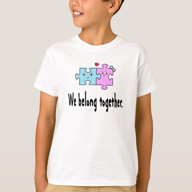 T-shirt Nous appartenons ensemble (Devant)
