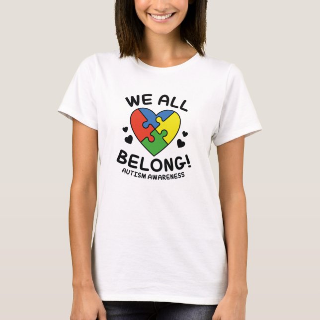 T-shirt Nous appartenons tous (Devant)