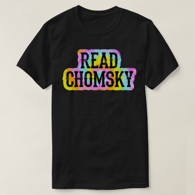 T-shirt Nous avons besoin de plus de Noam Chomsky Lutter c (Design devant)