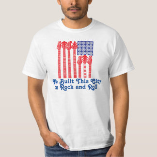 T-shirt Nous avons construit cette ville sur le rock